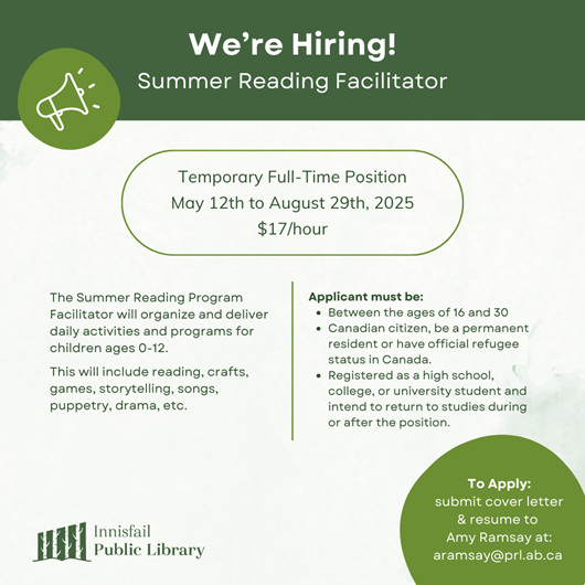 Summer Reading Program Facilitator