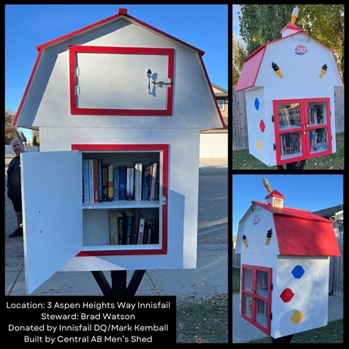Little Free Library #3 Aspen Heights Way Innisfail