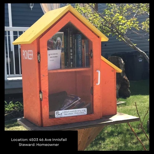 Little Free Library at 4503 46 Ave