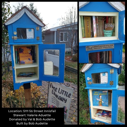 Little Free Library 5111 56 Street Innisfail