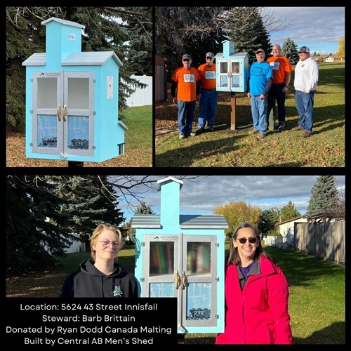 Little Free Library at 5624 43 Street