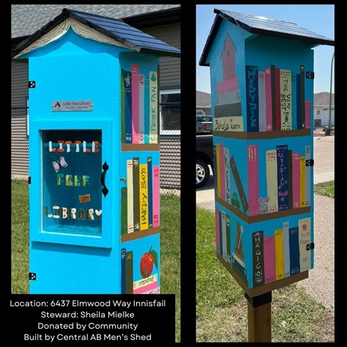 Little Free Library at 6437 Elmwood Way