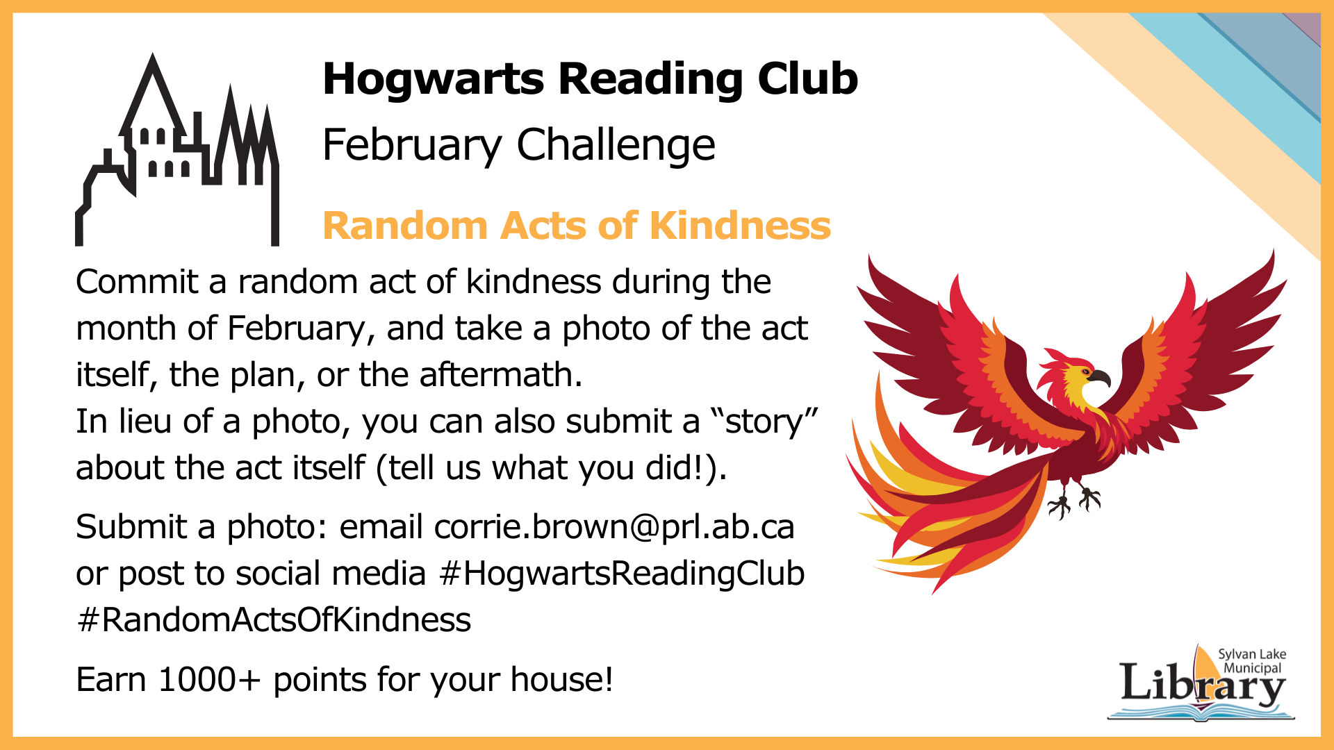 Hogwarts Reading Club February Challenge: Random Acts of Kindness