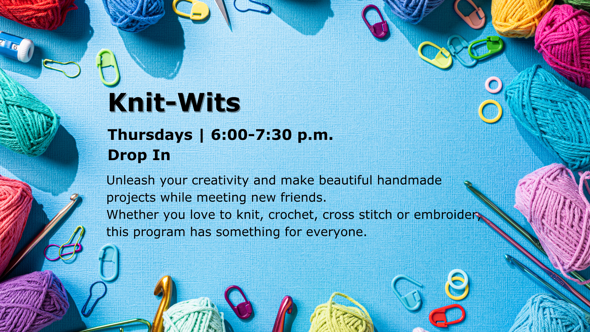 Knit-Wits website banner